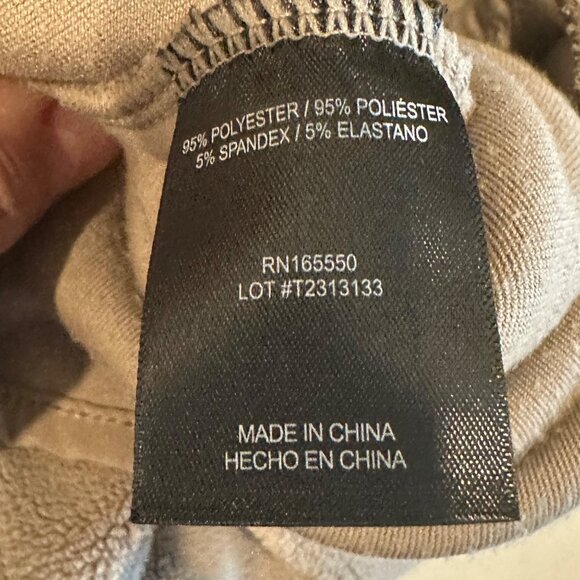 32° Heat Taupe Fleece Pullover Jacket L - Picture 4 of 7